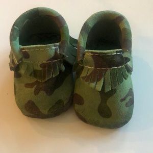 Freshly picked baby moccasins